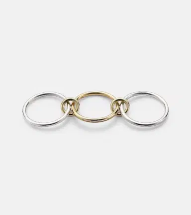 Spinelli Kilcollin Sonja SG 18kt gold and sterling silver ring with diamonds | Thumbnail 5 Spinelli Kilcollin Sonja SG 18kt gold and sterling silver ring with diamonds | Thumbnail 5