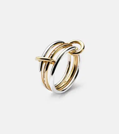 Spinelli Kilcollin Sonja SG 18kt gold and sterling silver ring with diamonds | Thumbnail 6 Spinelli Kilcollin Sonja SG 18kt gold and sterling silver ring with diamonds | Thumbnail 6