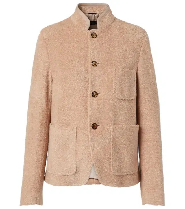 Loro Piana Spagna Mini linen and cotton terry jacket