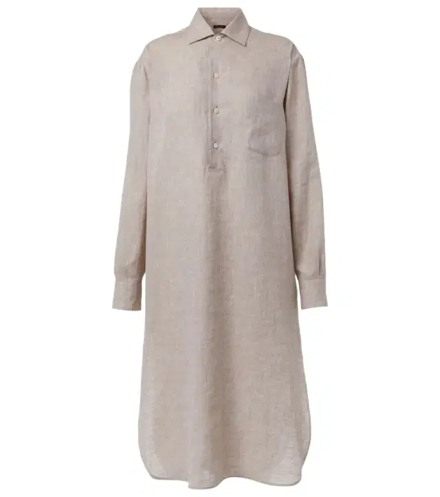 Loro Piana Lora linen shirt dress