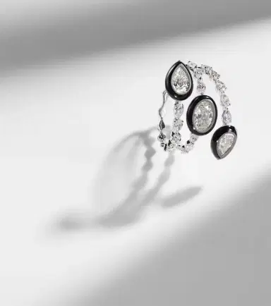 Kamyen Saturn 18kt white gold ring with diamonds | Thumbnail 5