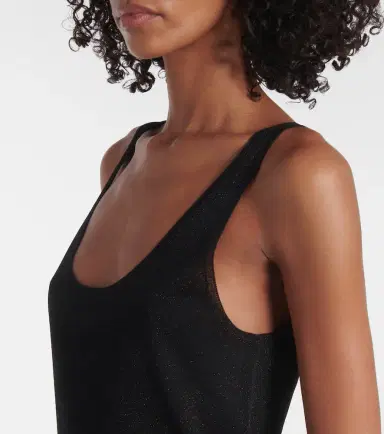 Saint Laurent Lamé top | Thumbnail 2