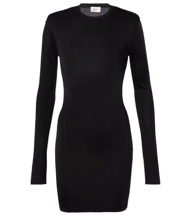 Saint Laurent Knitted minidress