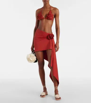Magda Butrym Asymmetrical beach cover-up | Thumbnail 2