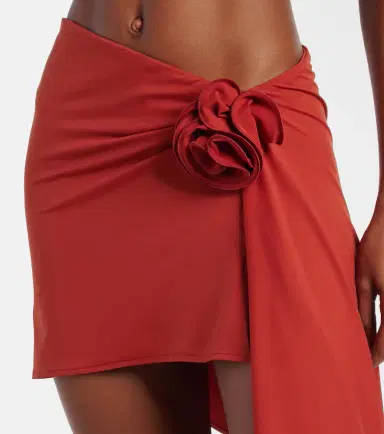 Magda Butrym Asymmetrical beach cover-up | Thumbnail 4