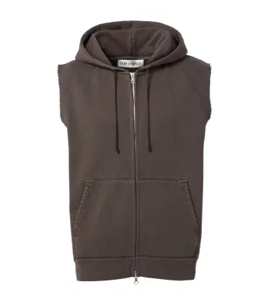 Our Legacy Motor cotton jersey zip-up vest | Thumbnail 1 Our Legacy Motor cotton jersey zip-up vest | Thumbnail 1