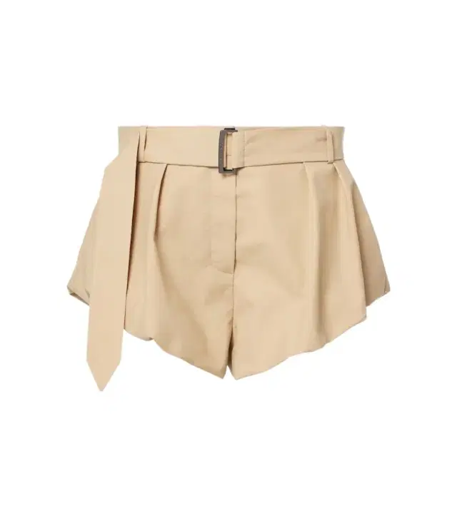 Magda Butrym High-rise cotton-blend shorts