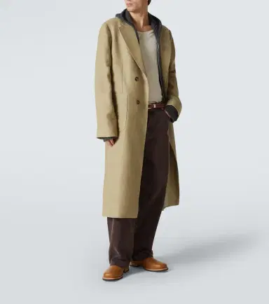 Our Legacy Robe linen and silk overcoat | Thumbnail 3 Our Legacy Robe linen and silk overcoat | Thumbnail 3