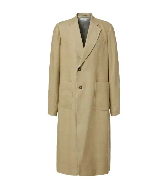 Our Legacy Robe linen and silk overcoat