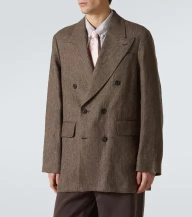 Our Legacy Sharp DB linen and cotton blazer | Thumbnail 2 Our Legacy Sharp DB linen and cotton blazer | Thumbnail 2