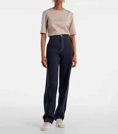 Max Mara Zibello high-rise straight jeans | Thumbnail 3