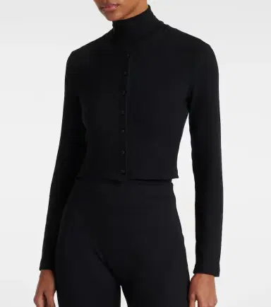 LESET Lauren cropped cardigan | Thumbnail 4