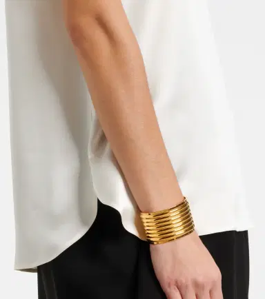 Max Mara Dida silk satin T-shirt | Thumbnail 4