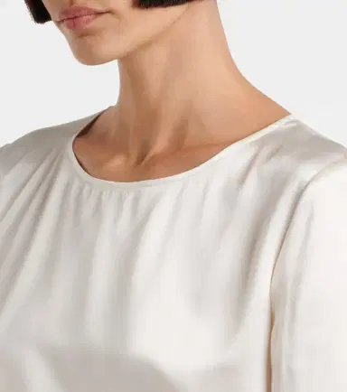Max Mara Dida silk satin T-shirt | Thumbnail 5