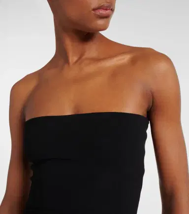 Leset Rio bandeau jersey midi dress | Thumbnail 4