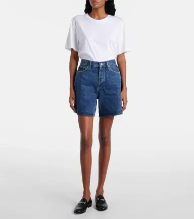 Agolde Dame denim shorts | Thumbnail 3