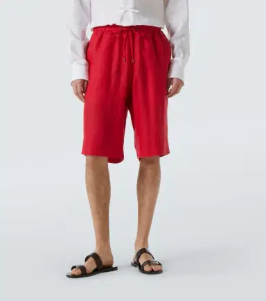 Kiton Linen shorts | Thumbnail 4