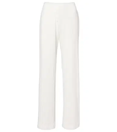 Leset Pointelle cotton wide-leg pants | Thumbnail 1