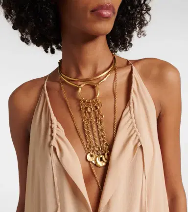 Chloé Chloé Tiered silk georgette maxi dress | Thumbnail 5