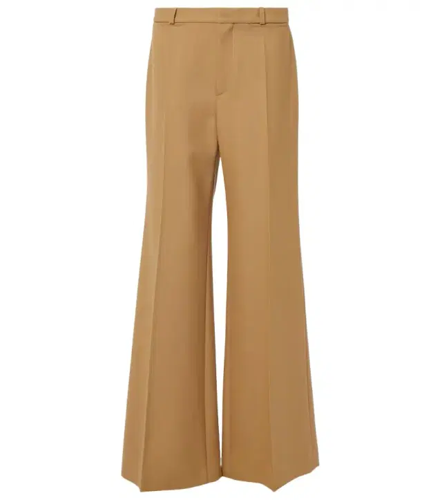 Chloe Chloé Wool grain de poudre flared pants