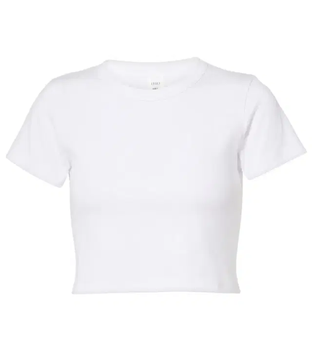 Kelly cropped cotton jersey T-shirt