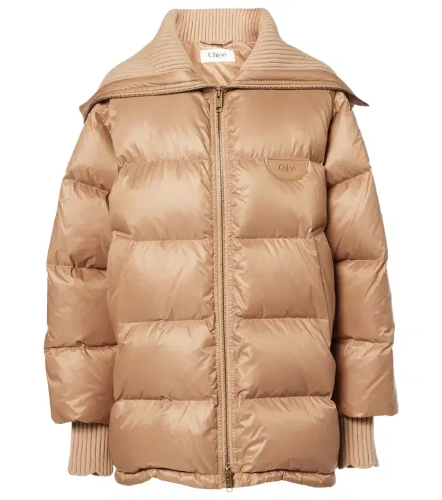 Chloe Chloé Oversized quilted down jacket