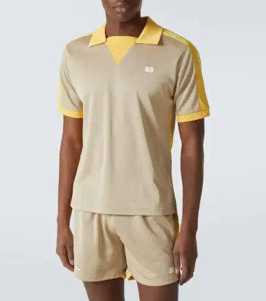 Wales Bonner Logo colorblocked polo shirt | Thumbnail 2
