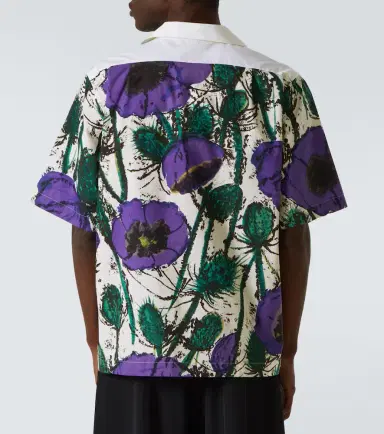 Wales Bonner Highlife floral cotton bowling shirt | Thumbnail 6