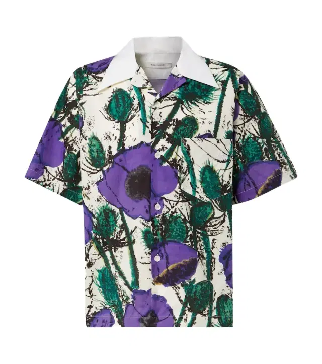Wales Bonner Highlife floral cotton bowling shirt