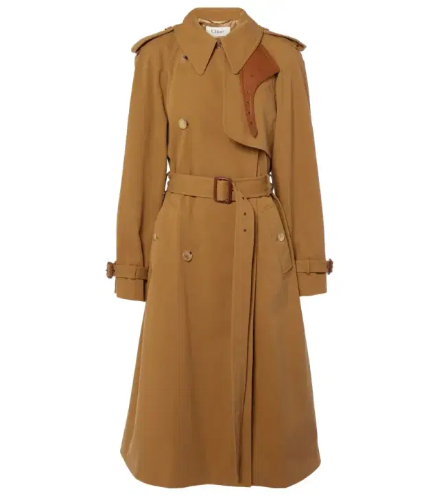 Chloe Chloé Cotton gabardine trench coat