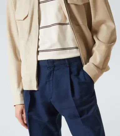 Slowear Linen and cotton chinos | Thumbnail 4