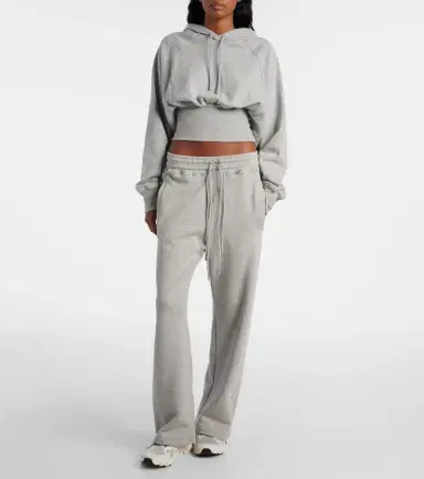 Adidas by Stella McCartney Cotton wide-leg sweatpants | Thumbnail 2