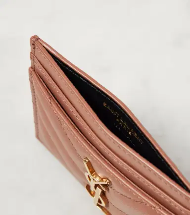 Saint Laurent Leather cardholder | Thumbnail 3