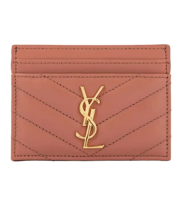 Saint Laurent Leather cardholder