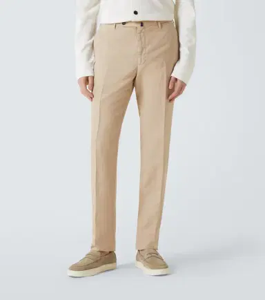Slowear Linen and cotton straight pants | Thumbnail 4