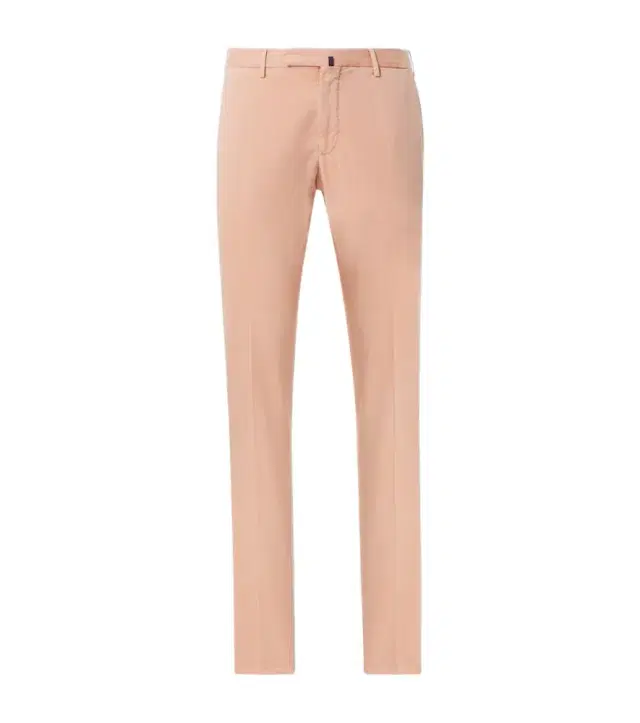 Cotton slim pants
