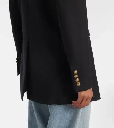 Saint Laurent Wool gabardine blazer | Thumbnail 3