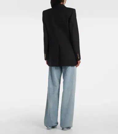 Saint Laurent Wool gabardine blazer | Thumbnail 4