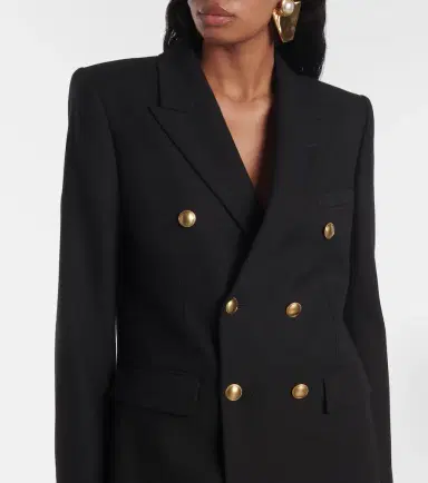 Saint Laurent Wool gabardine blazer | Thumbnail 5