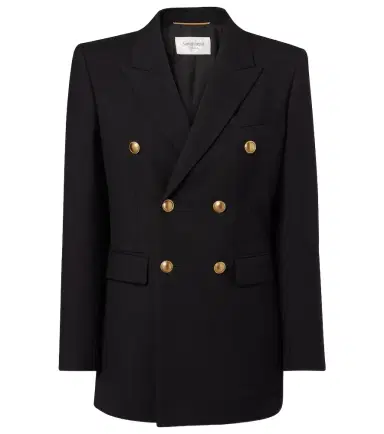 Saint Laurent Wool gabardine blazer | Thumbnail 1