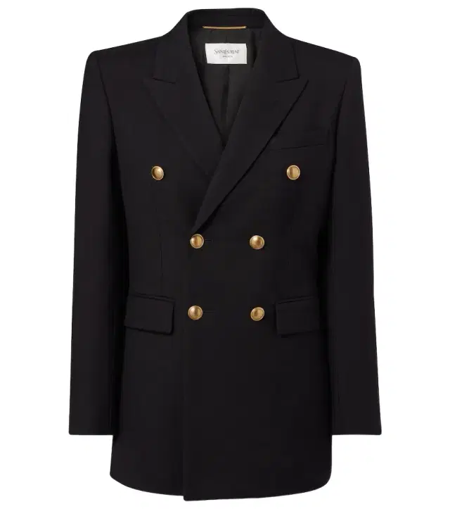 Saint Laurent Wool gabardine blazer