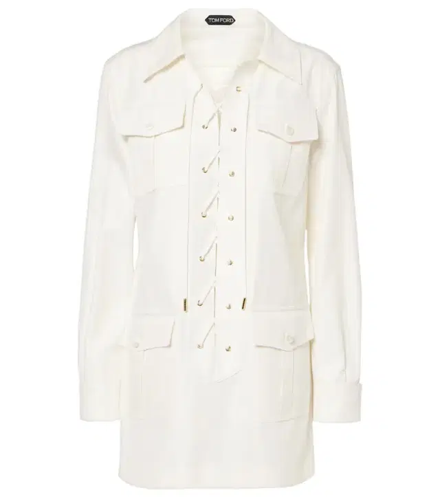 Tom Ford Cotton and silk minidress