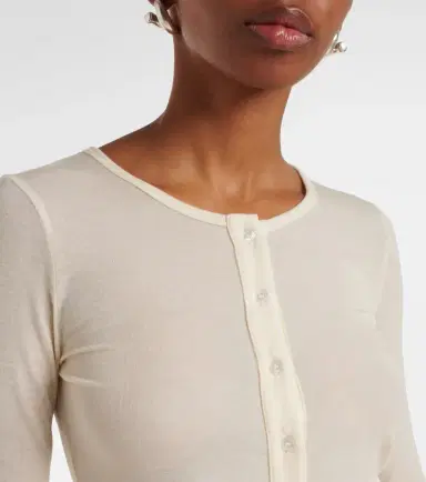 AGOLDE Faustine Henley shirt | Thumbnail 3