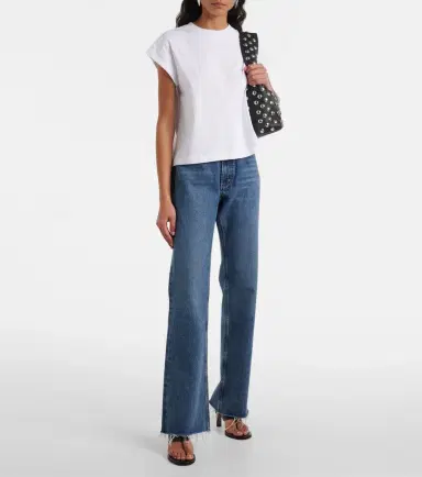 AGOLDE Leena mid-rise straight jeans | Thumbnail 2