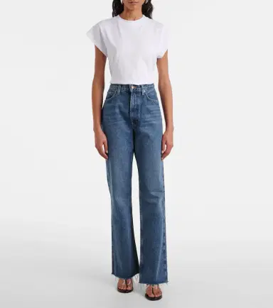 AGOLDE Leena mid-rise straight jeans | Thumbnail 3