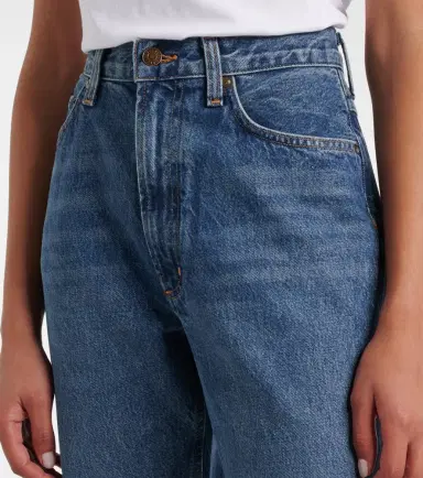 AGOLDE Leena mid-rise straight jeans | Thumbnail 4
