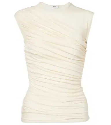 Agolde Ester ruched tank top | Thumbnail 1
