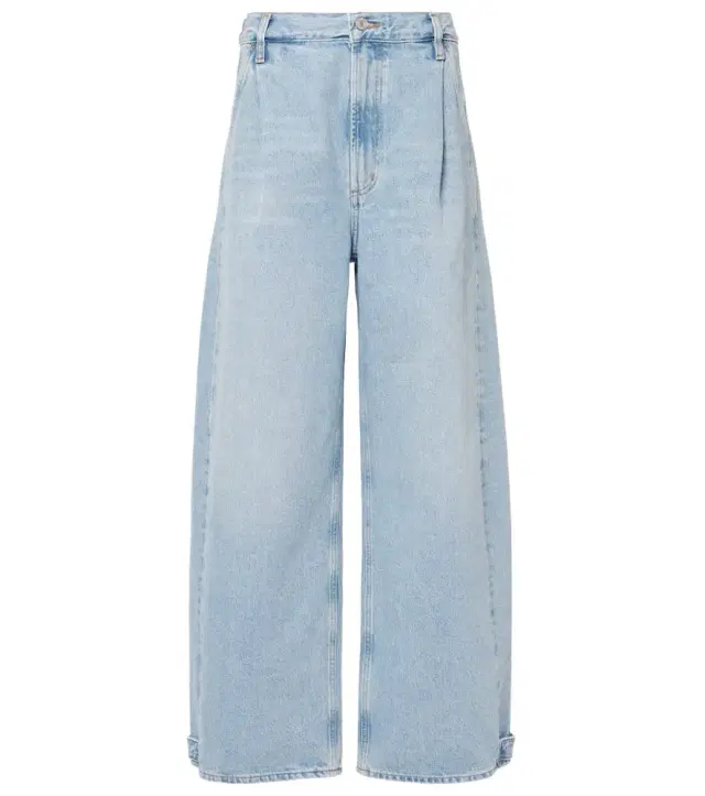 Agolde Darsha mid-rise barrel-leg jeans