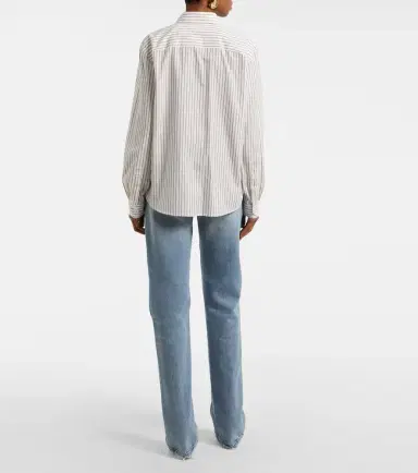 Saint Laurent Cassandre cotton shirt | Thumbnail 4