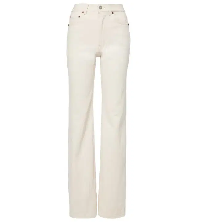 70's high-rise straight jeans